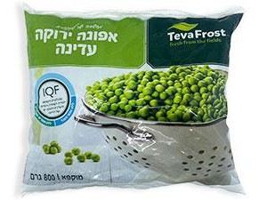 אפונה ירוקה עדינה קפואה - טבע פרוסט